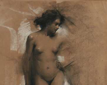 Francesco Longo Mancini - Femme nue